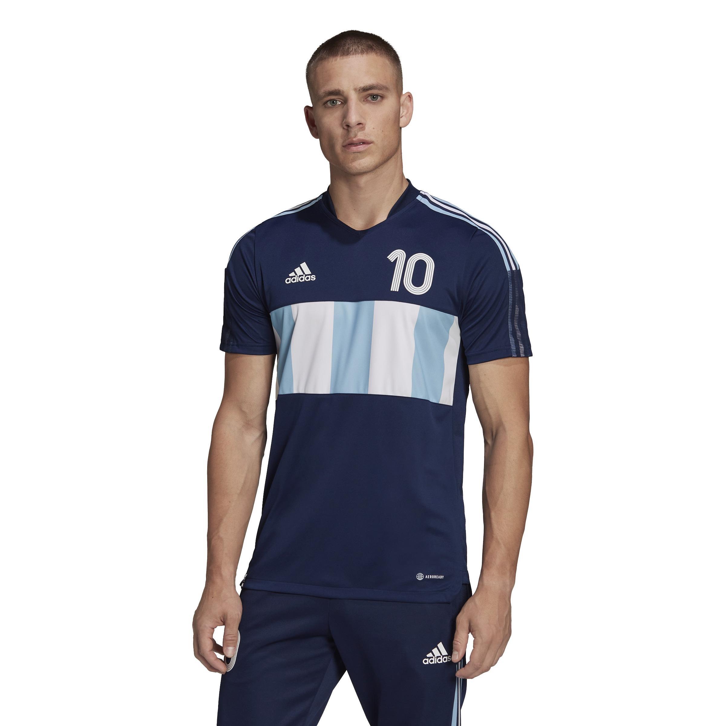 Messi Tiro Number 10 Training Jersey, Blue, , large image number 0