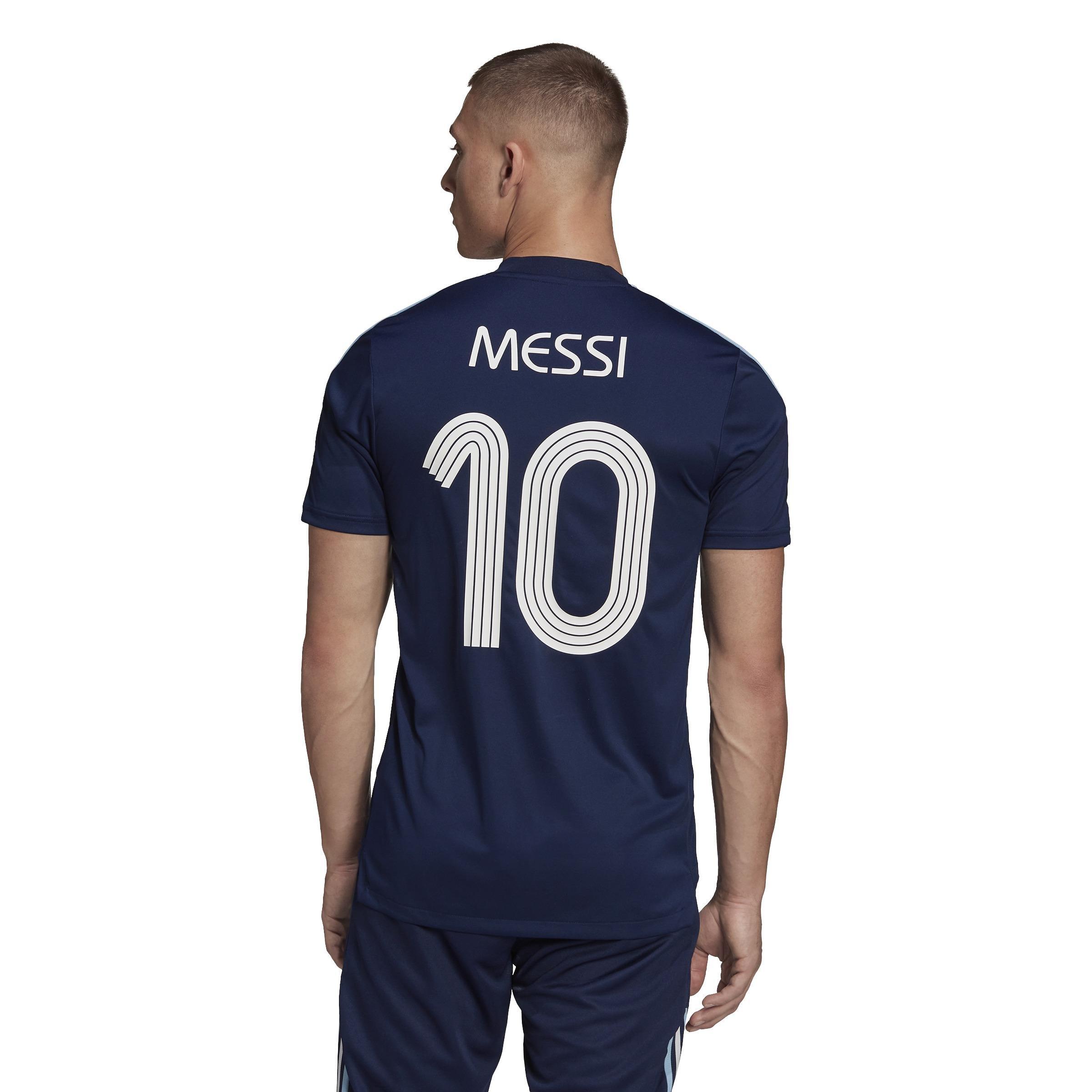 Messi Tiro Number 10 Training Jersey, Blue, , large image number 4