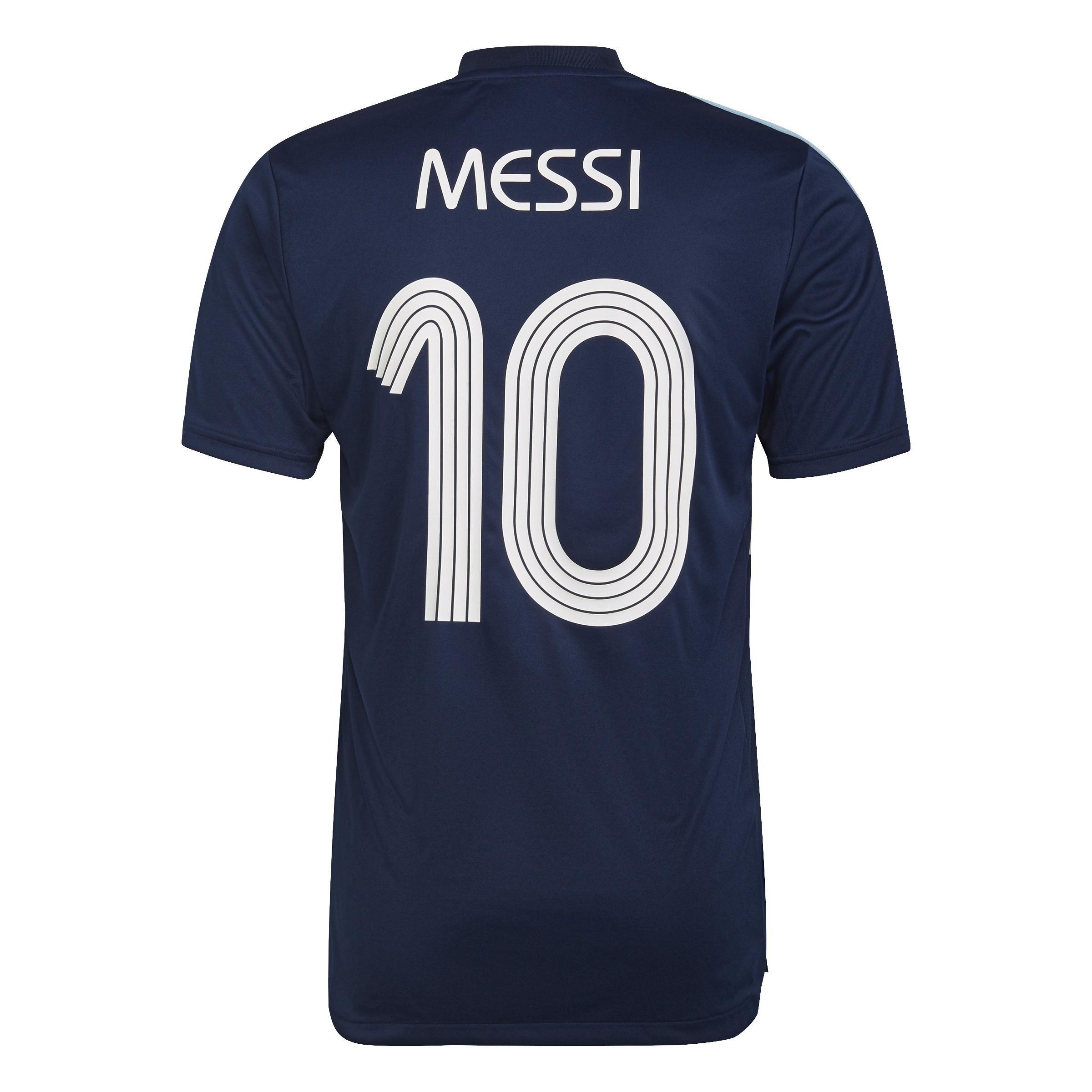 Messi Tiro Number 10 Training Jersey, Blue, A901_ONE, large image number 5
