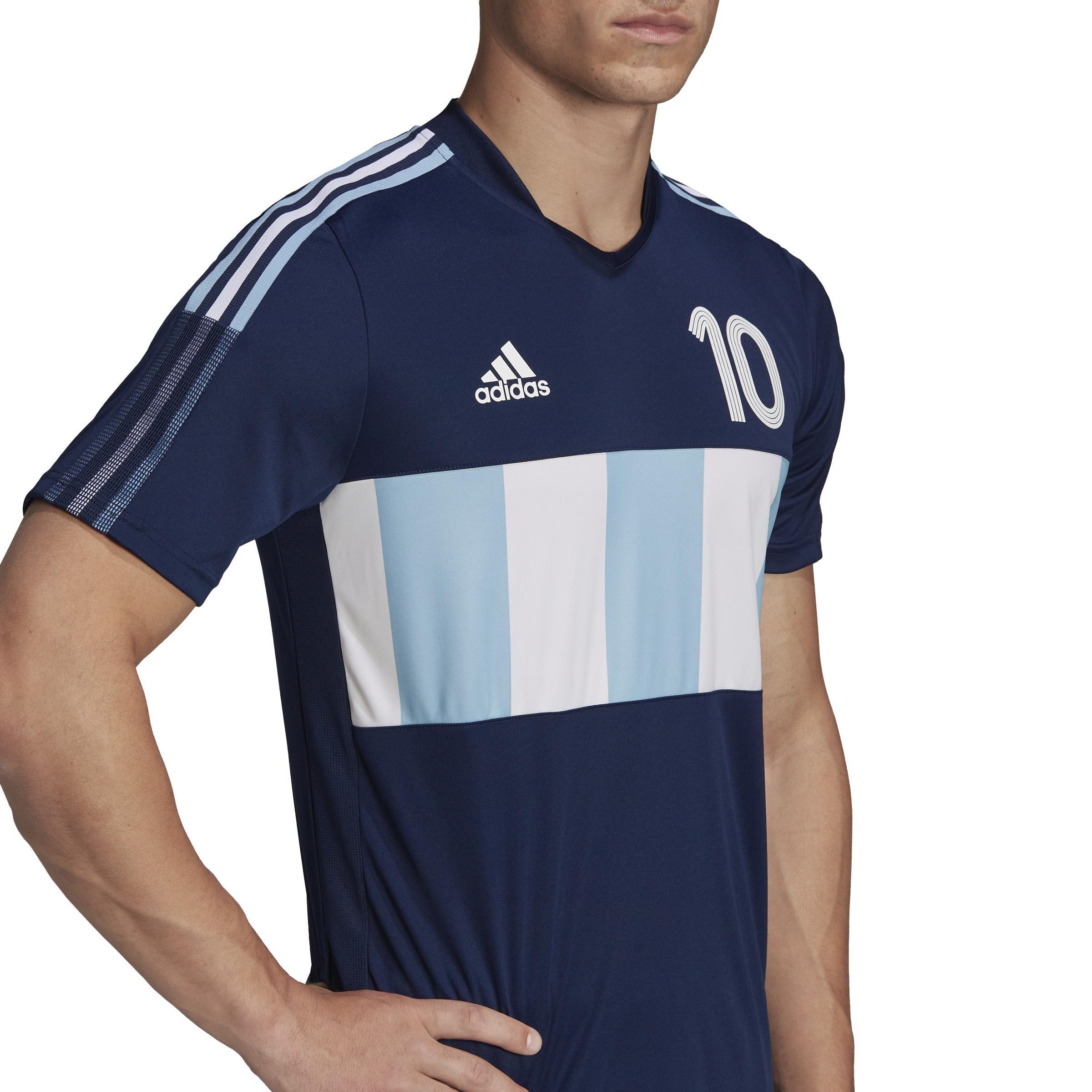 Messi Tiro Number 10 Training Jersey, Blue, , large image number 7