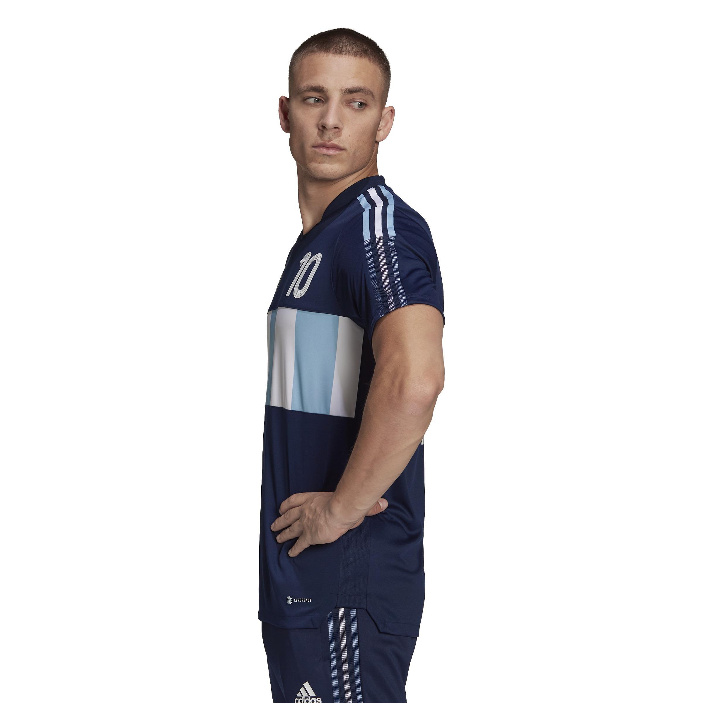 Messi Tiro Number 10 Training Jersey, Blue, , large image number 17