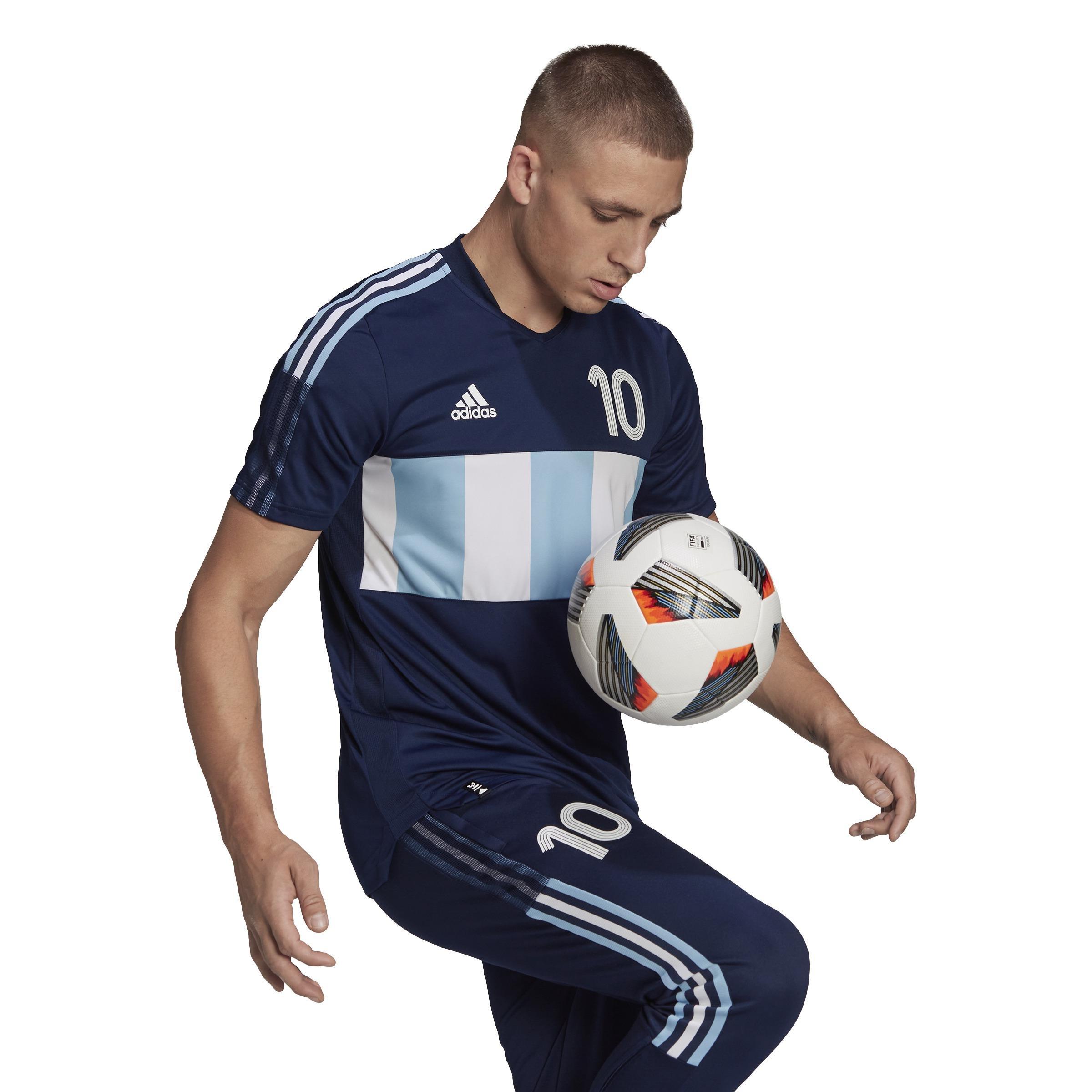Messi Tiro Number 10 Training Jersey, Blue, , large image number 18