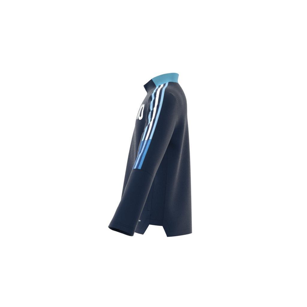 Unisex Kids Messi Tiro Number 10 Training Track Top, Blue, A901_ONE, large image number 6