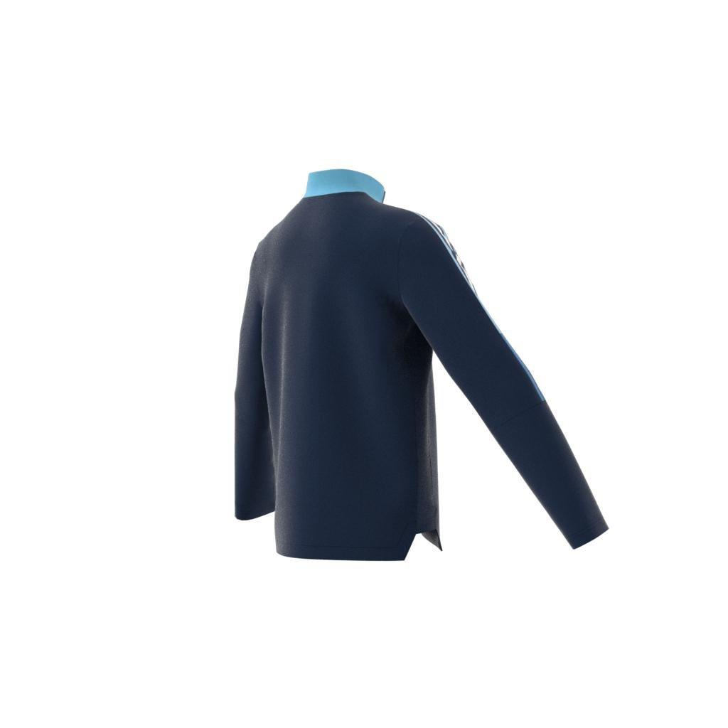 Unisex Kids Messi Tiro Number 10 Training Track Top, Blue, A901_ONE, large image number 8