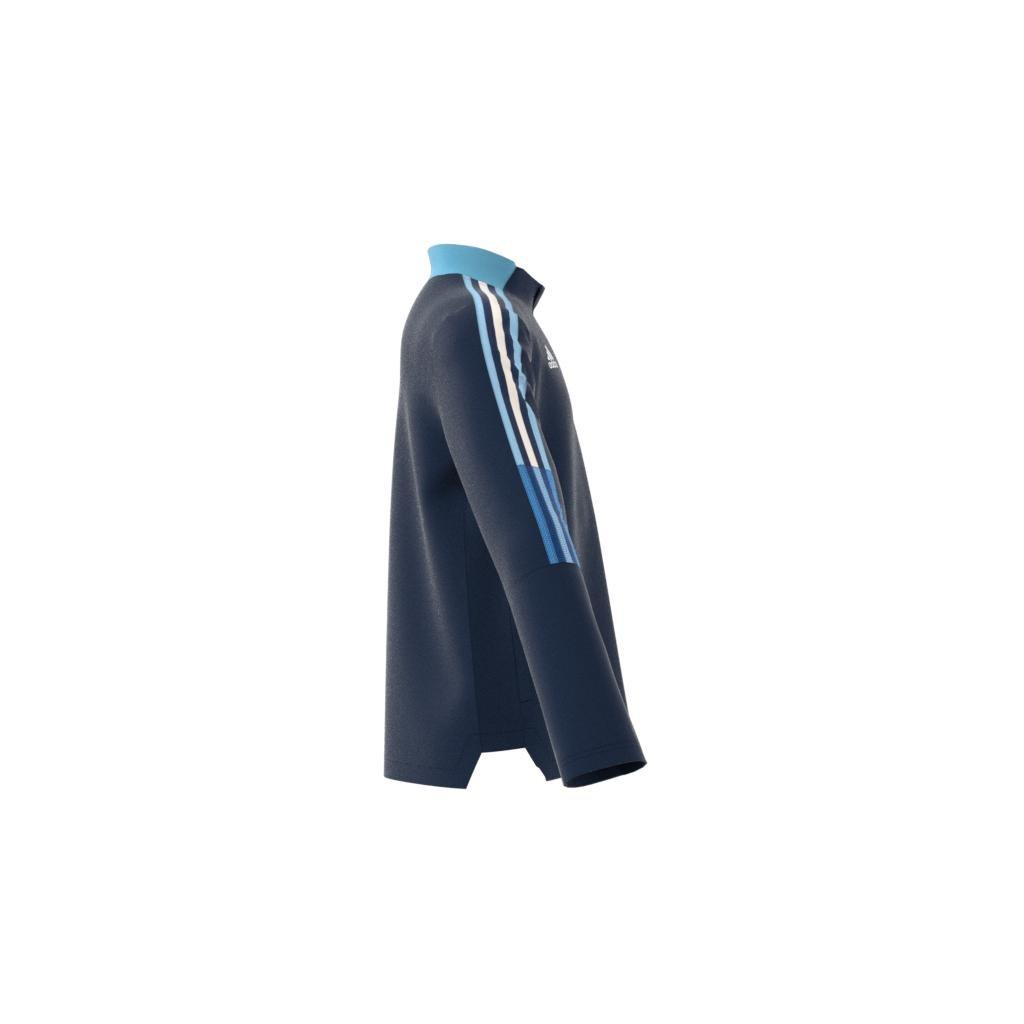Unisex Kids Messi Tiro Number 10 Training Track Top, Blue, A901_ONE, large image number 12