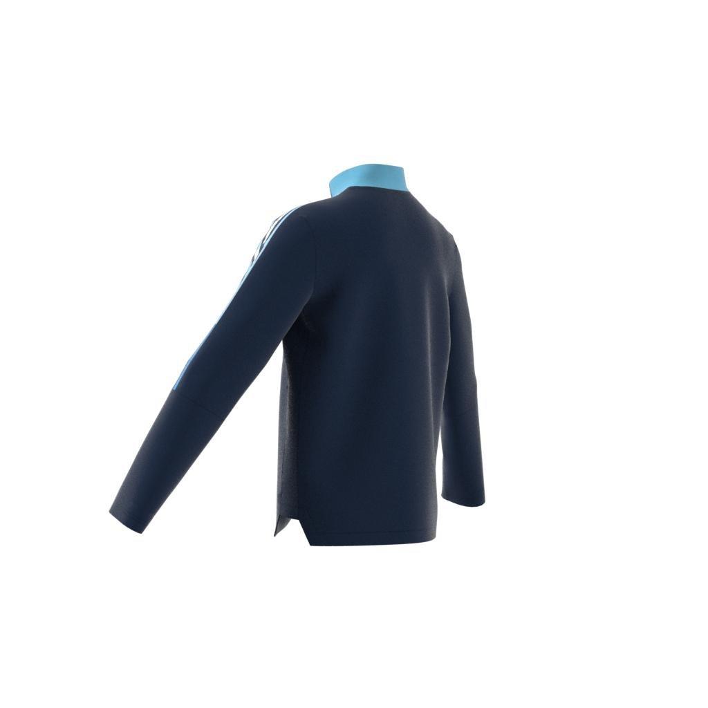 Unisex Kids Messi Tiro Number 10 Training Track Top, Blue, A901_ONE, large image number 13