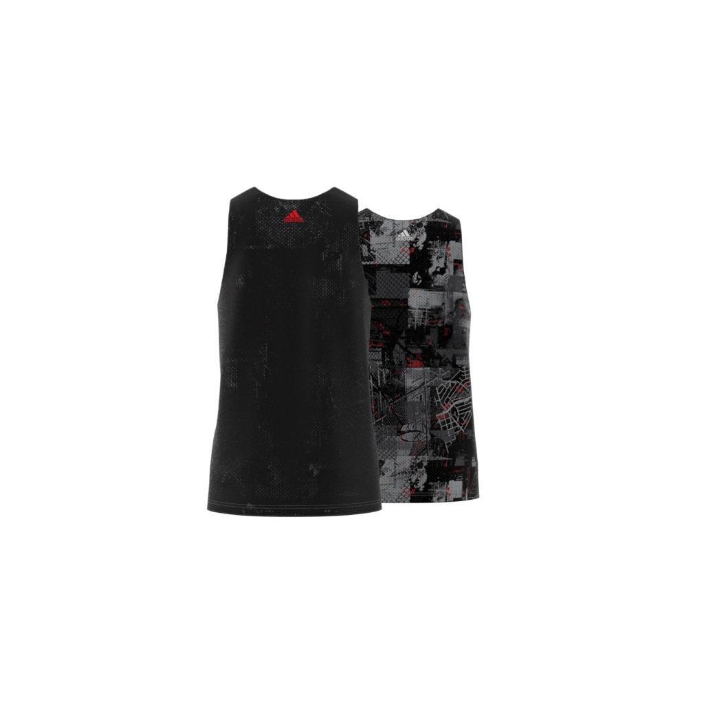 adidas Dame D.O.L.L.A. タンクトップ セットアップ adidas - adidas dame dolla リバーシブルタンクトップ&パンツ
