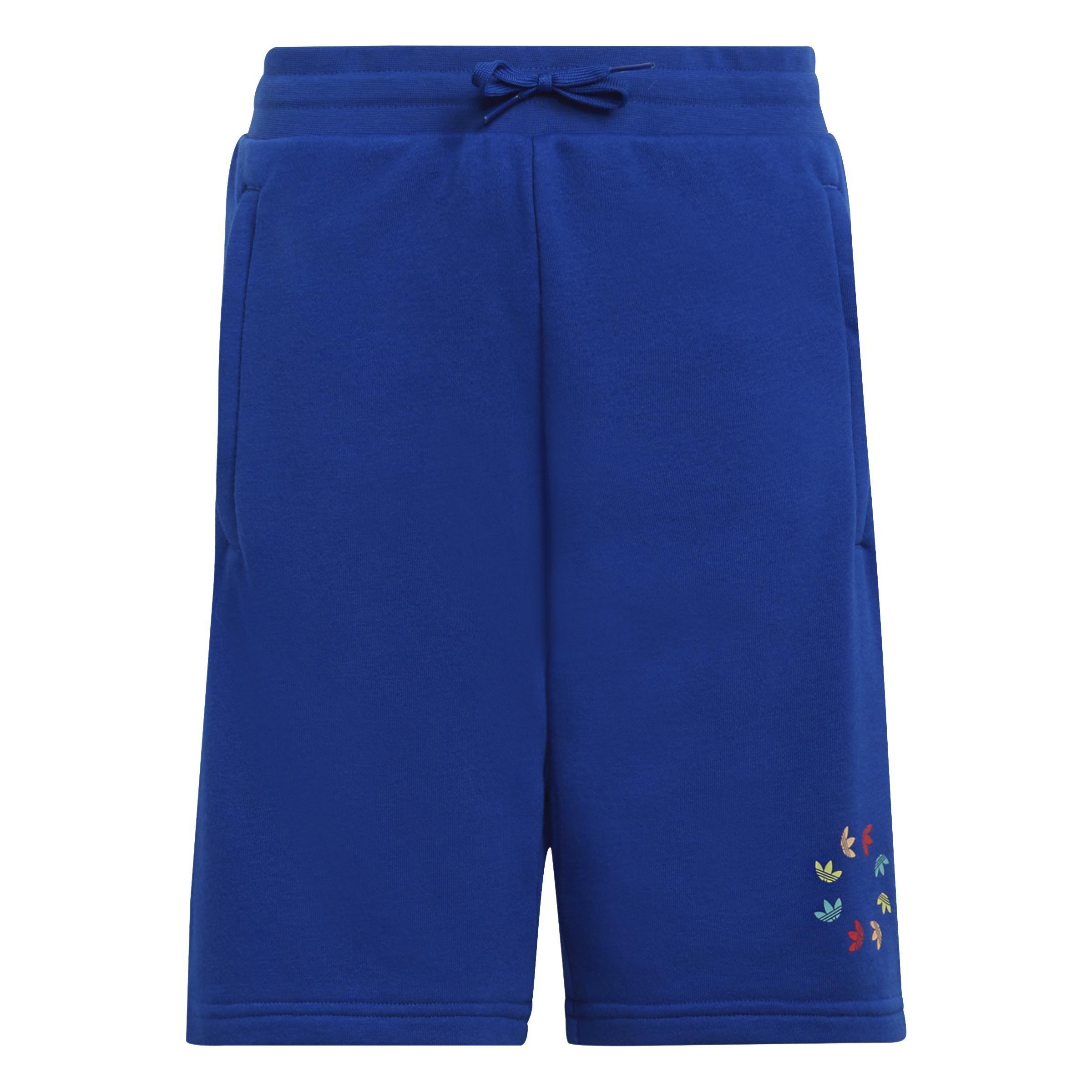 Unisex Kids Adicolor Shorts, Blue, A901_ONE, large image number 1