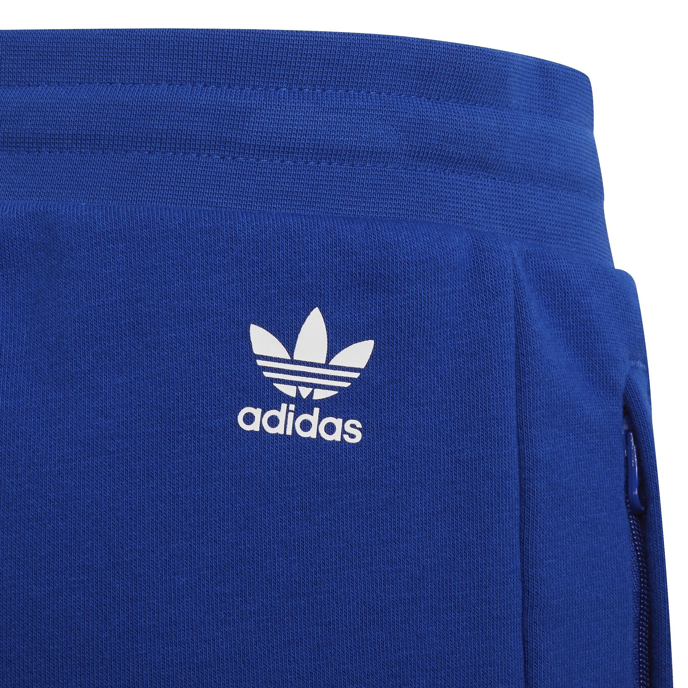Unisex Kids Adicolor Shorts, Blue, A901_ONE, large image number 4