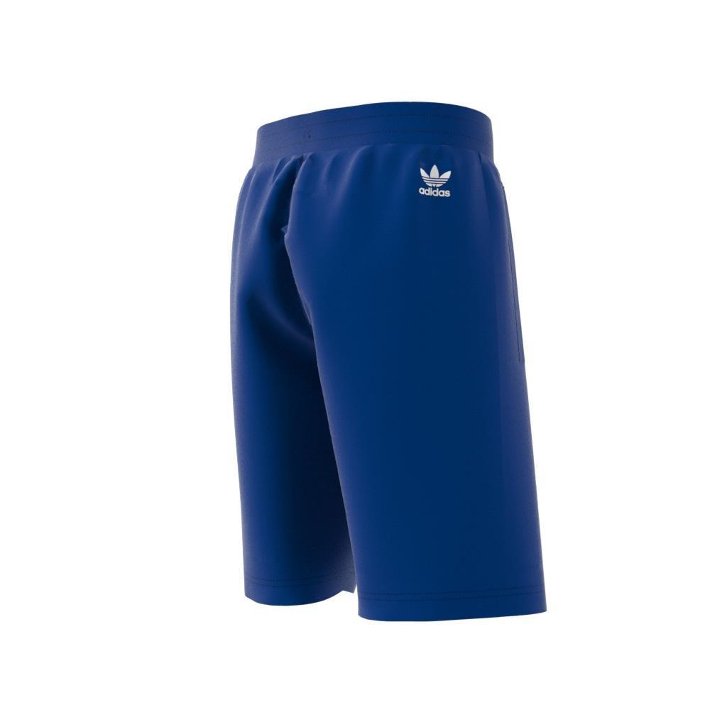 Unisex Kids Adicolor Shorts, Blue, A901_ONE, large image number 11
