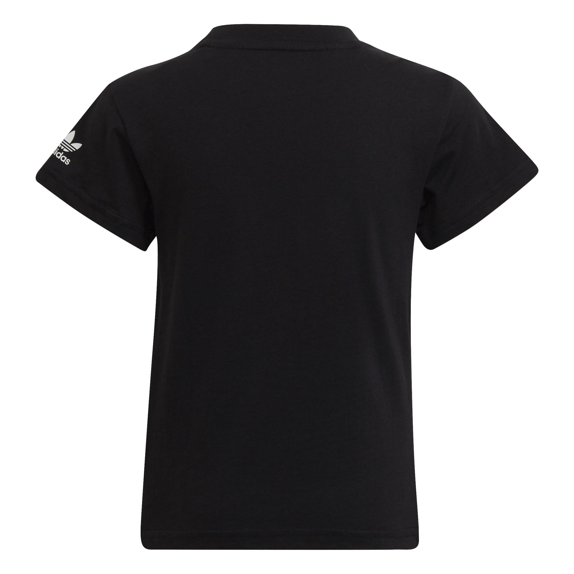 Unisex Adicolor T-Shirt, Black, A901_ONE, large image number 2