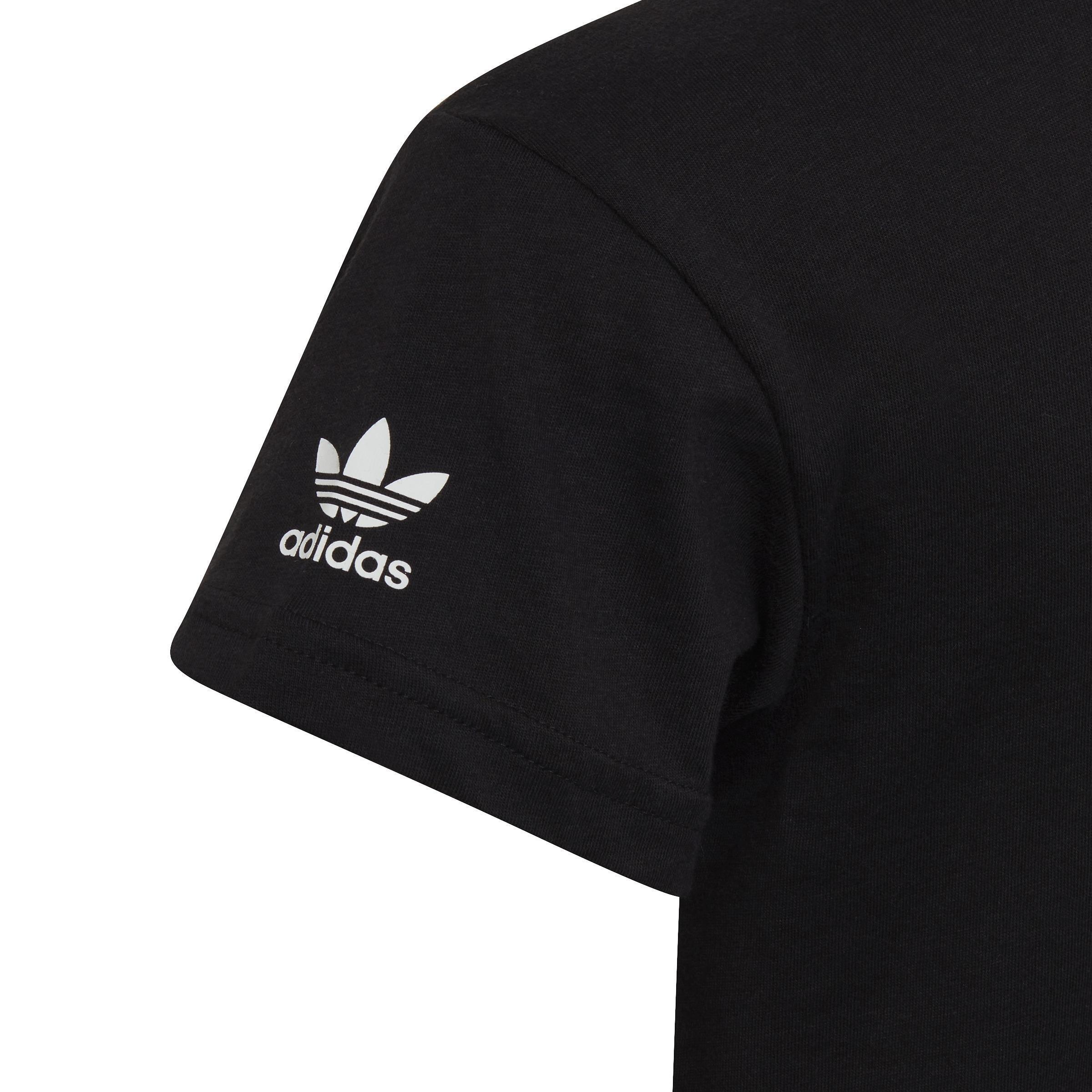 Unisex Kids Adicolor T-Shirt, Black, , large image number 3