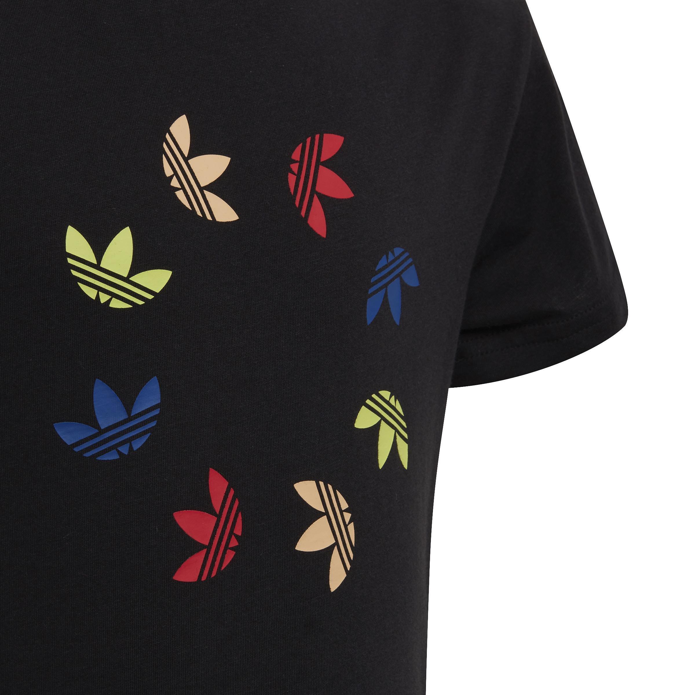 Unisex Kids Adicolor T-Shirt, Black, , large image number 4