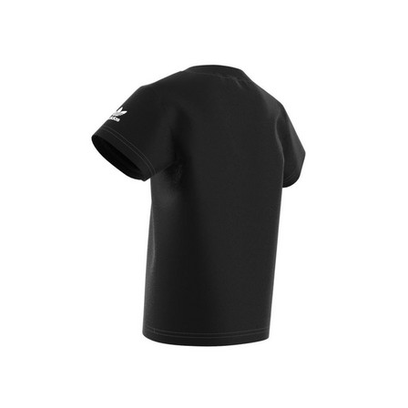 Kids Unisex Adicolor T-Shirt, Black, A901_ONE, large image number 12
