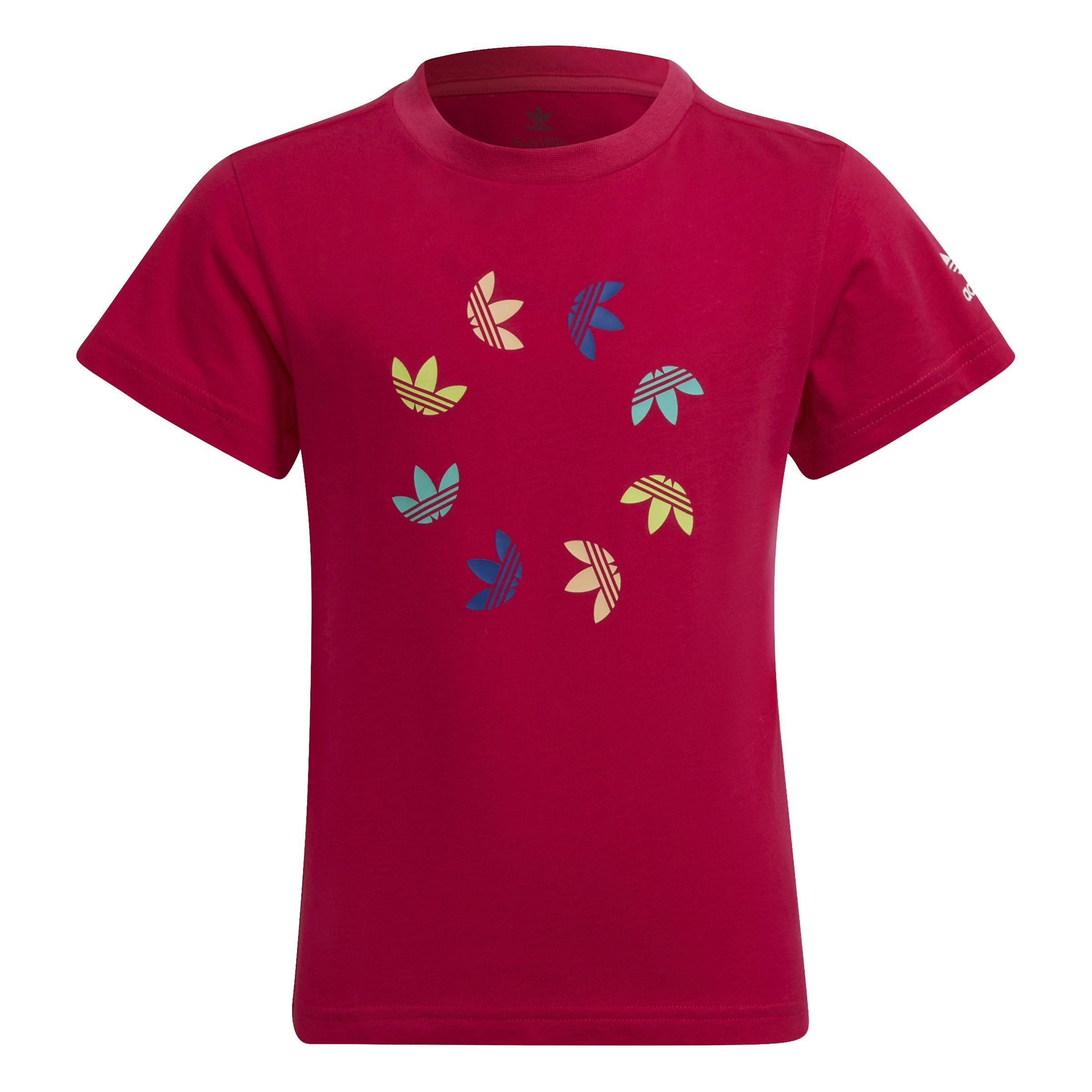 Unisex Kids Adicolor T-Shirt, Pink, , large image number 1