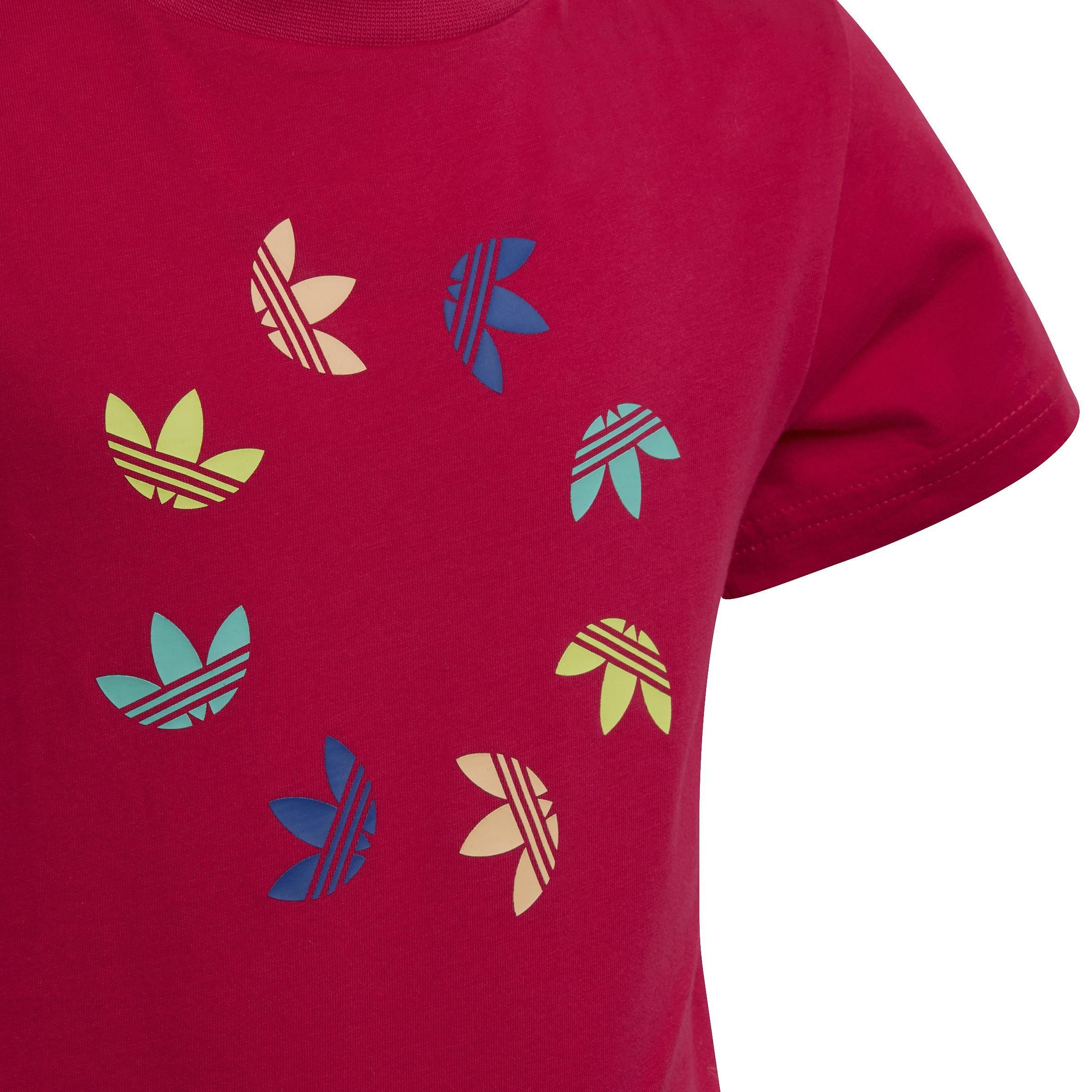 Unisex Kids Adicolor T-Shirt, Pink, , large image number 3