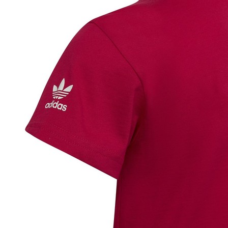 Kids Unisex Adicolor T-Shirt, Pink, A901_ONE, large image number 4