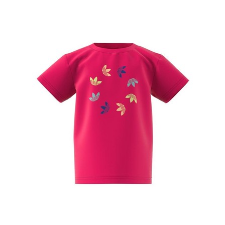 Kids Unisex Adicolor T-Shirt, Pink, A901_ONE, large image number 6