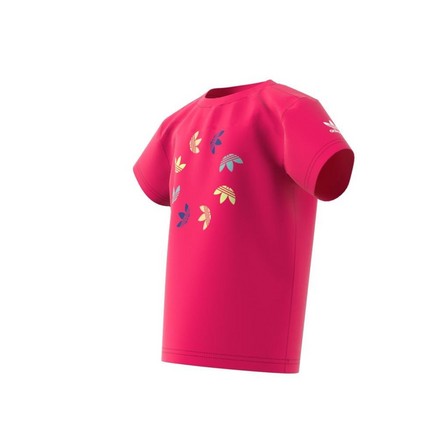 Kids Unisex Adicolor T-Shirt, Pink, A901_ONE, large image number 8