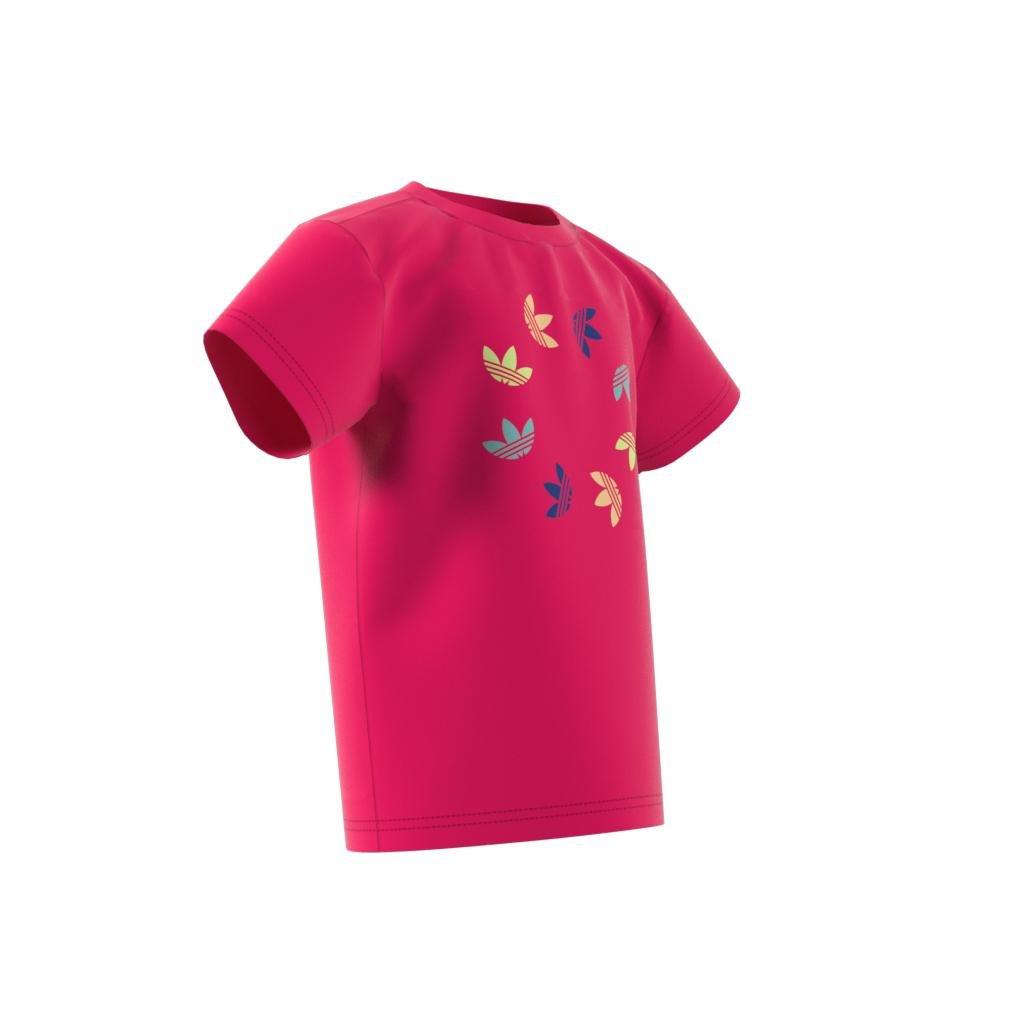 Unisex Kids Adicolor T-Shirt, Pink, A901_ONE, large image number 10