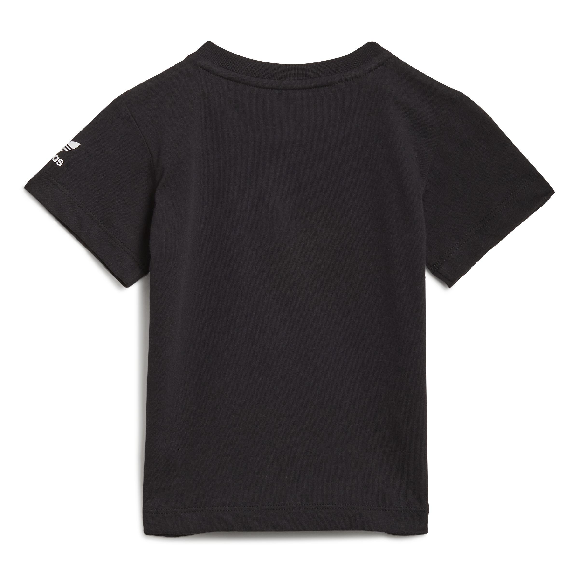 Unisex Kids Adicolor T-Shirt, Black, A901_ONE, large image number 1