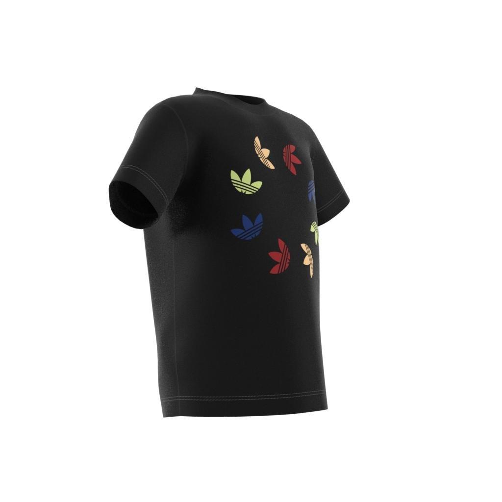 Unisex Kids Adicolor T-Shirt, Black, A901_ONE, large image number 6