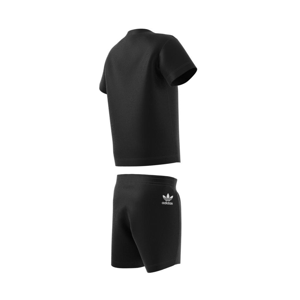 Unisex Adicolor Shorts And T-Shirt Set, Black, A901_ONE, large image number 10