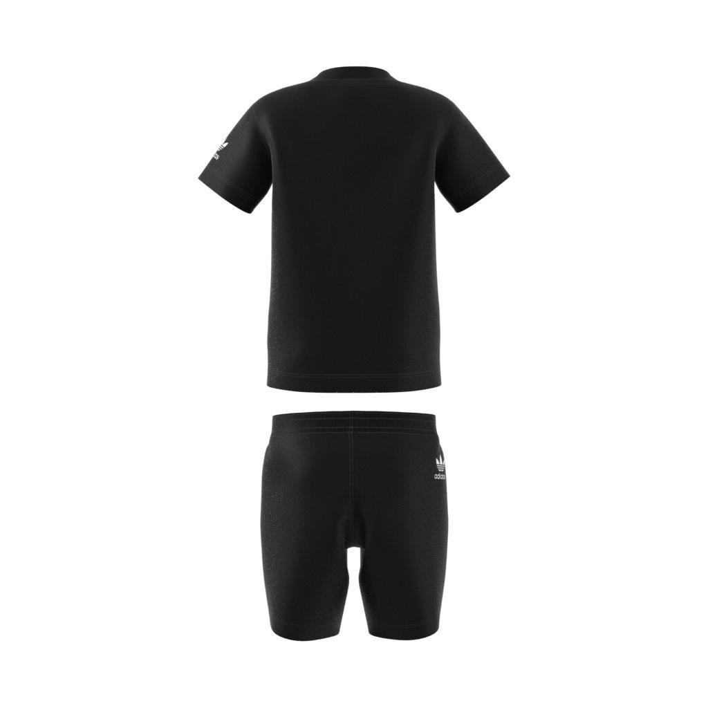 Unisex Adicolor Shorts And T-Shirt Set, Black, A901_ONE, large image number 11