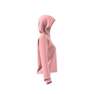 Women Cropped Hoodie, Pink, A901_ONE, thumbnail image number 3