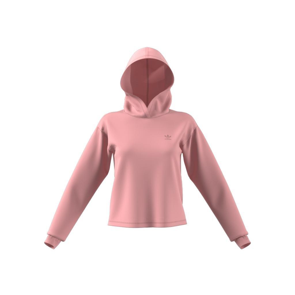 Cropped Hoodie, Pink, , large image number 4