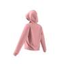 Women Cropped Hoodie, Pink, A901_ONE, thumbnail image number 5
