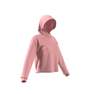 Women Cropped Hoodie, Pink, A901_ONE, thumbnail image number 8
