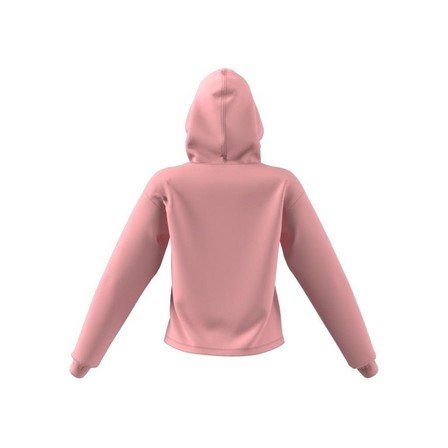 Women Cropped Hoodie, Pink, A901_ONE, large image number 9