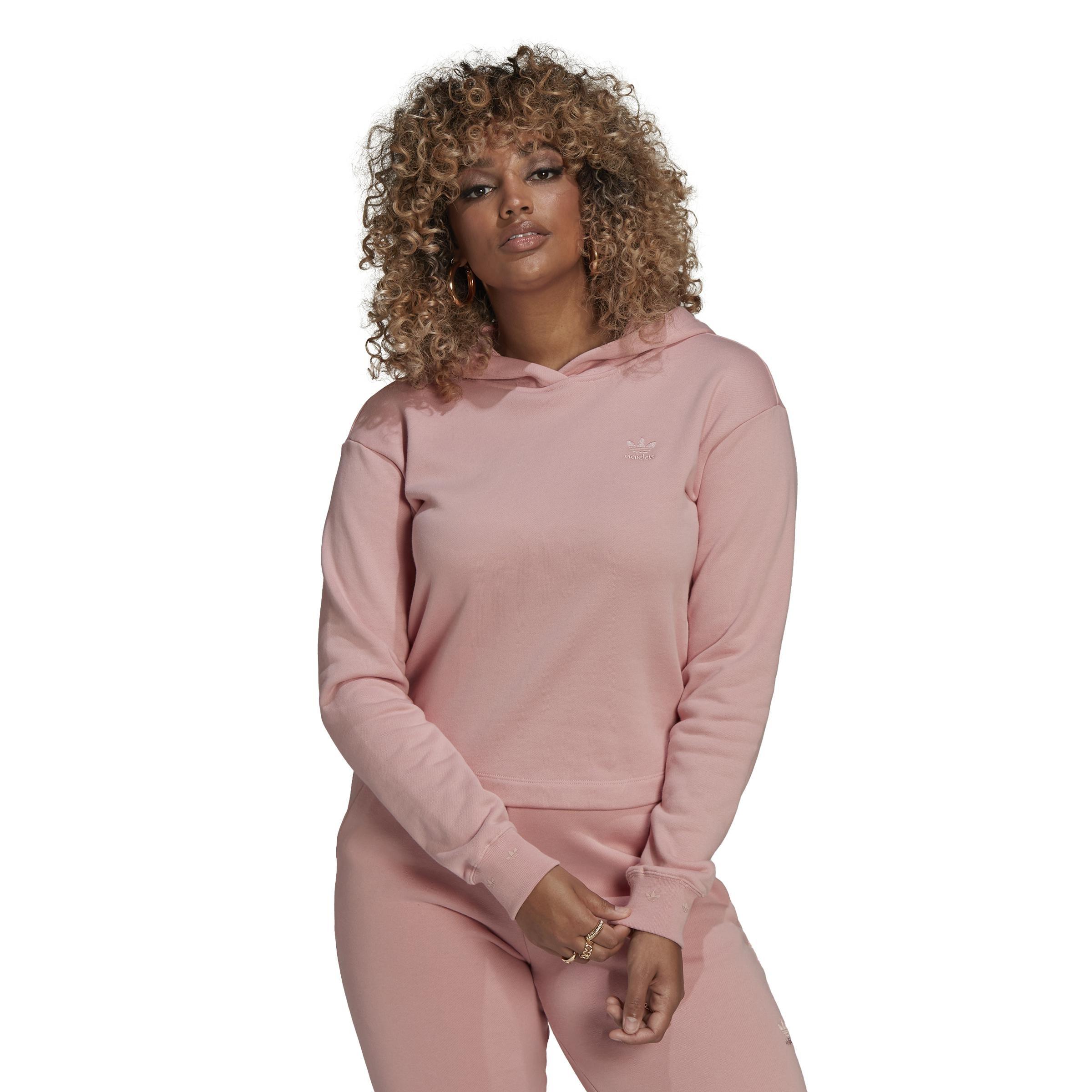 Cropped Hoodie, Pink, , large image number 13