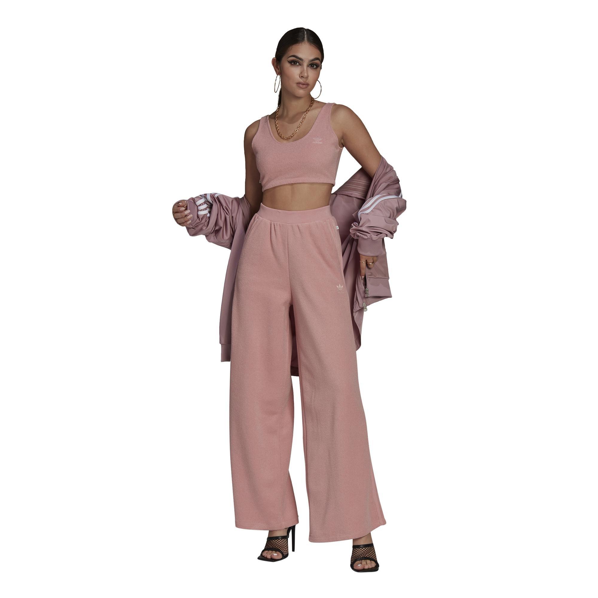 Soft Crop Top, Pink, , medium