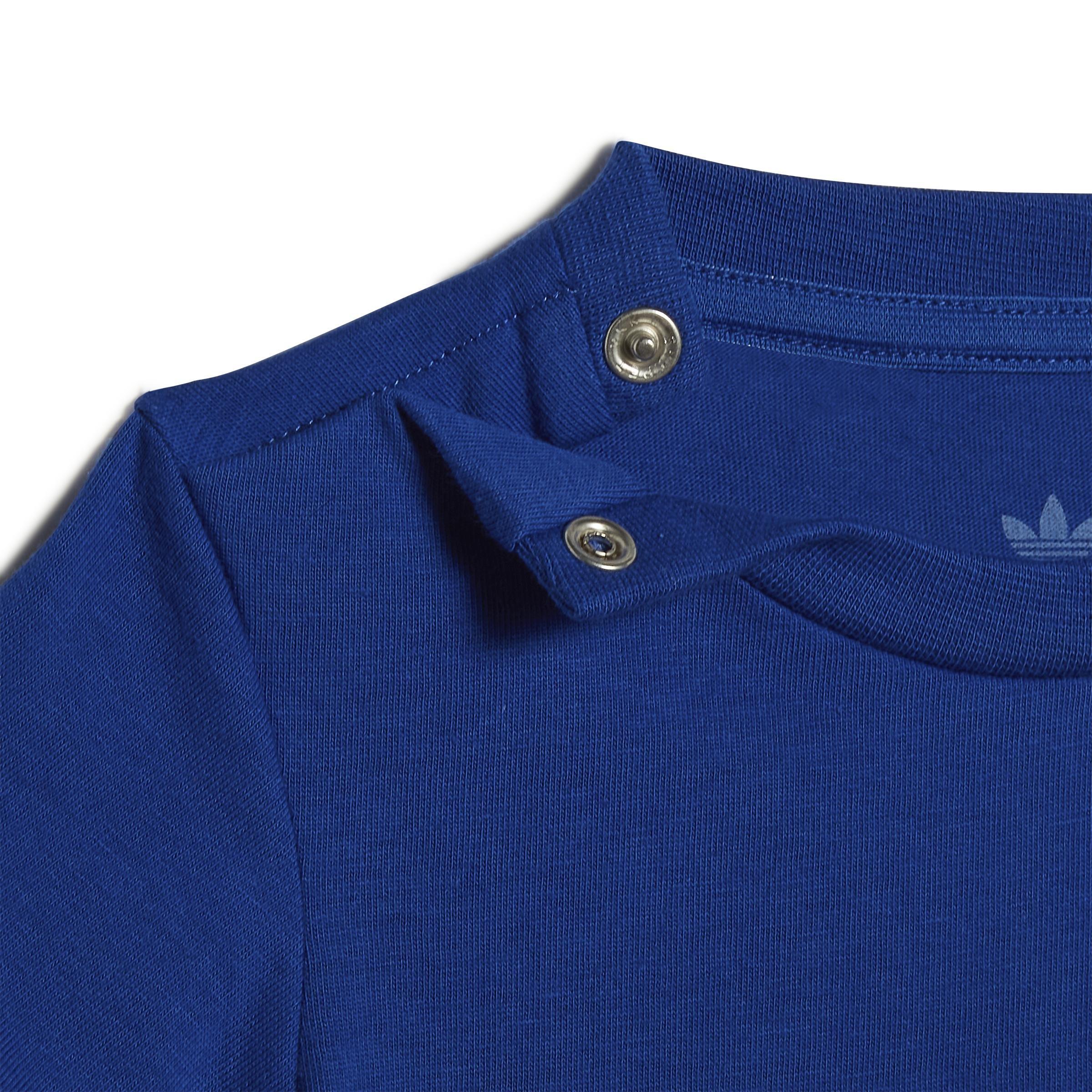 Unisex Kids Graphic Stoked Beach Shorts-And-T-Shirt Set, Blue, A901_ONE, large image number 4