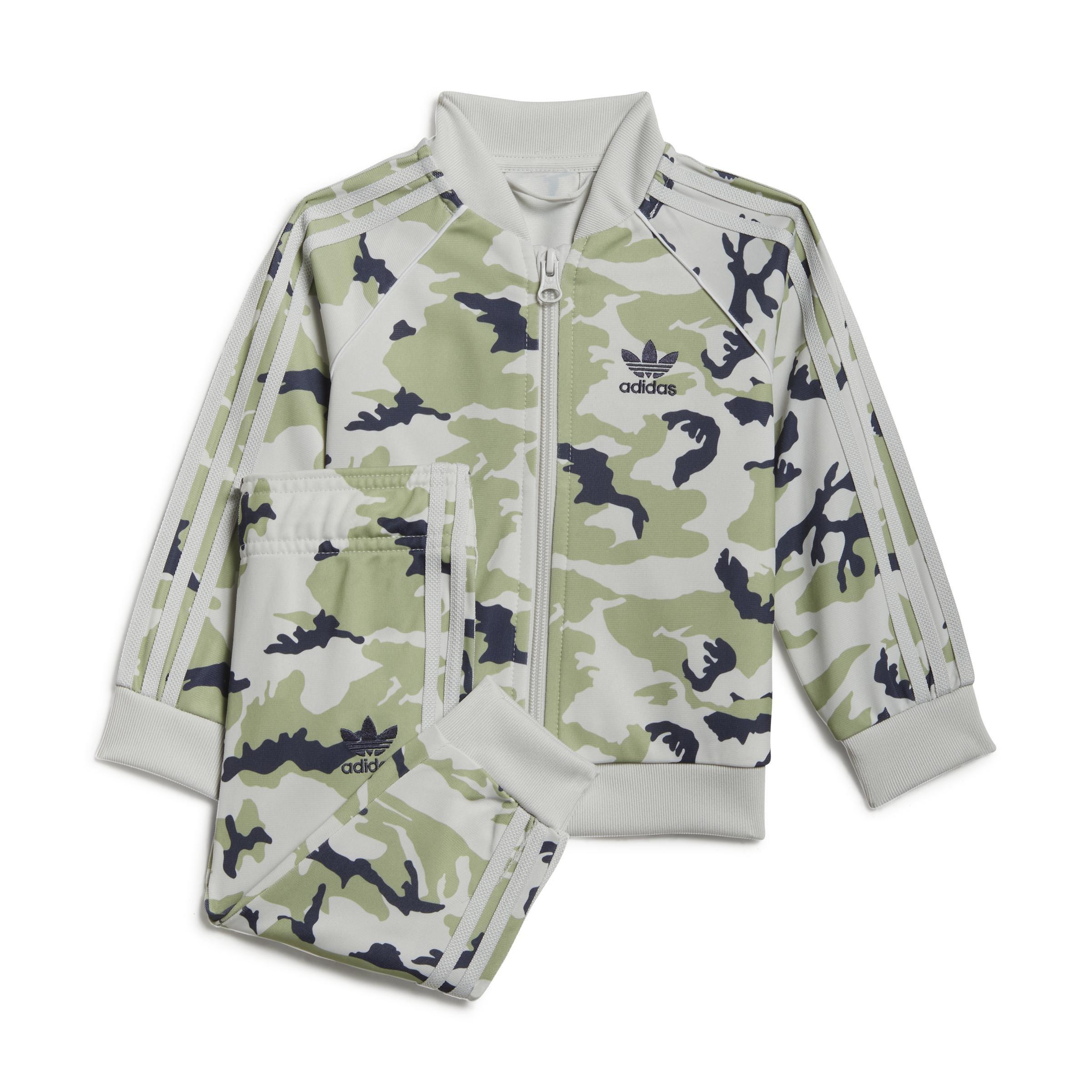Unisex Kids Camo Sst Set, Grey, , medium