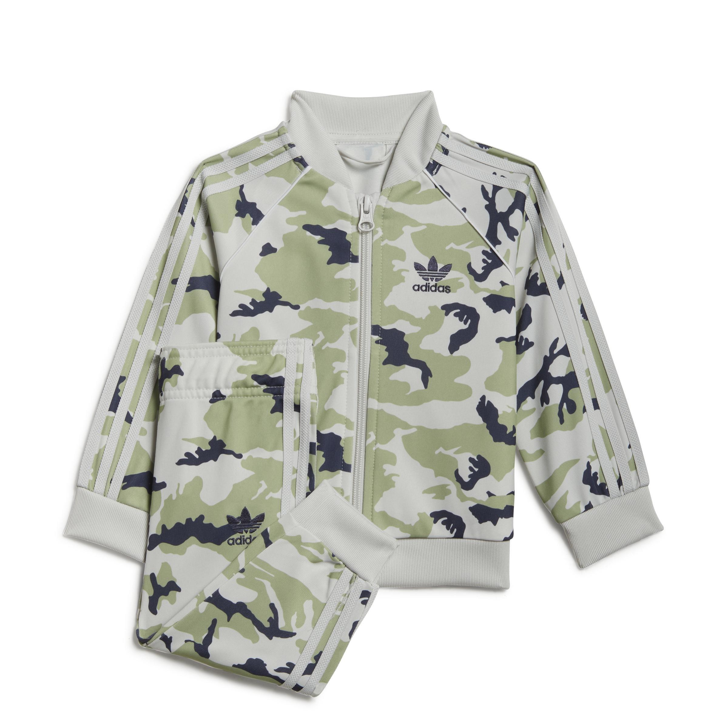 Unisex Kids Camo Sst Set, Grey, , large image number 2