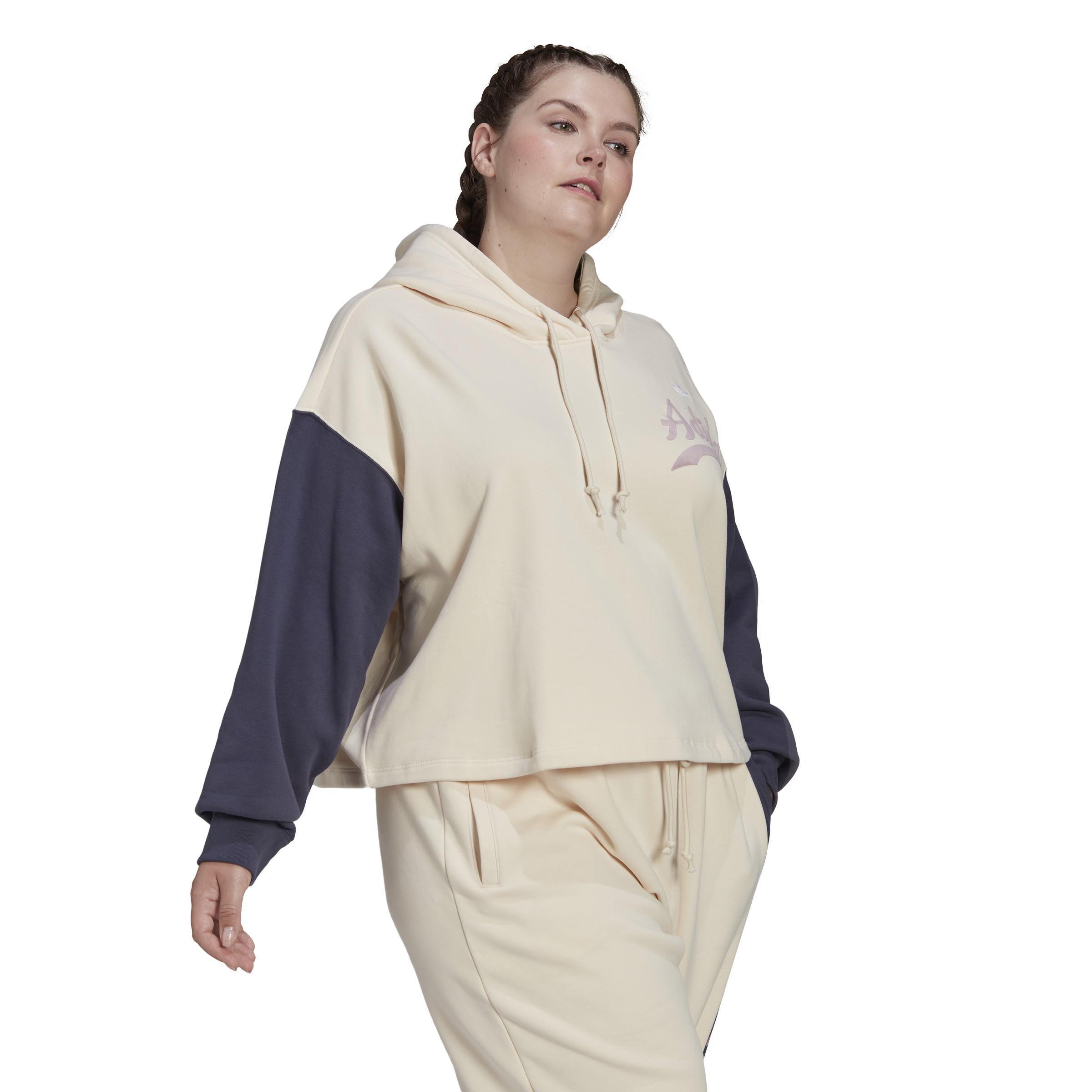 Hoodie (Plus Size), White, A901_ONE, large image number 15