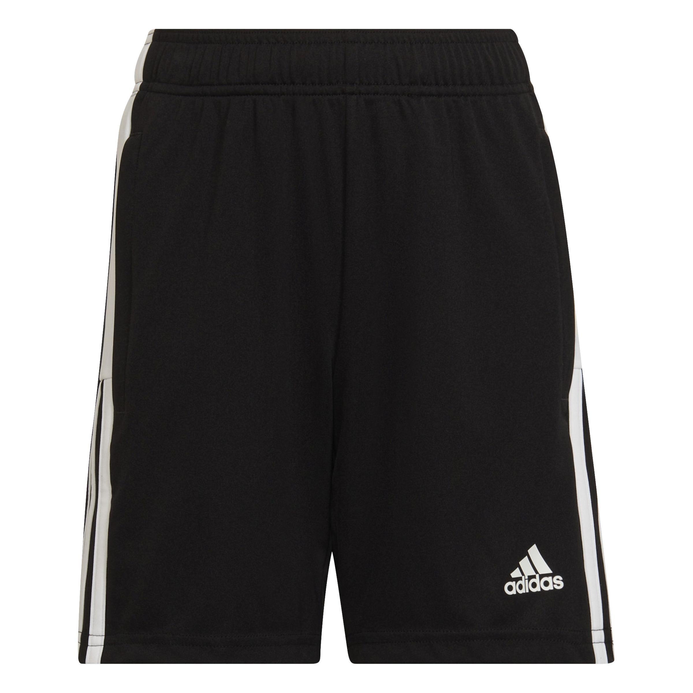 Unisex Kids Tiro Essentials Shorts, Black, , large image number 0
