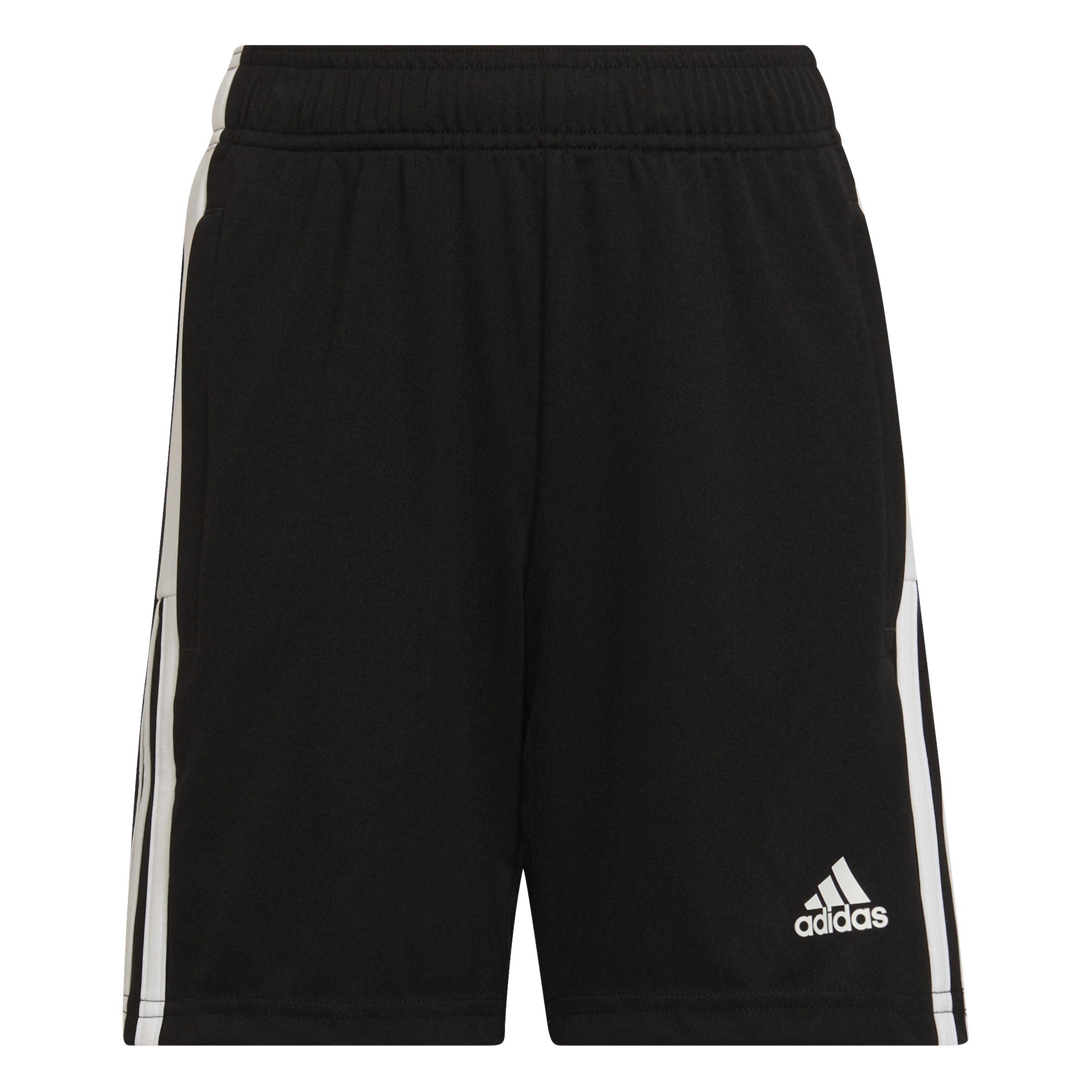Unisex Kids Tiro Essentials Shorts, Black, , large image number 1