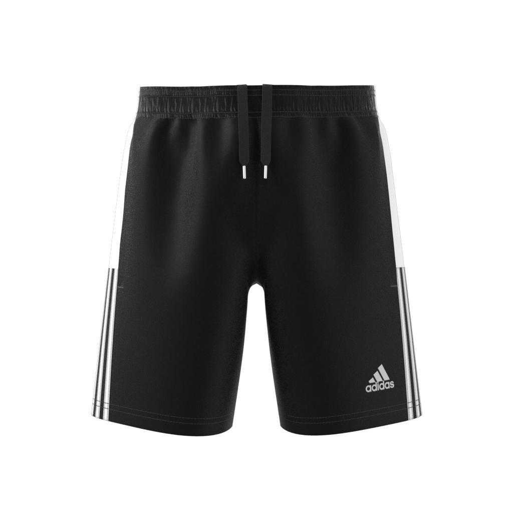 Unisex Kids Tiro Essentials Shorts, Black, , large image number 6