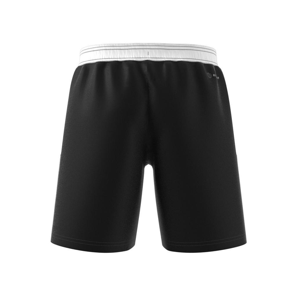 Kids Unisex Tiro Essentials Shorts, Black, A901_ONE, large image number 9