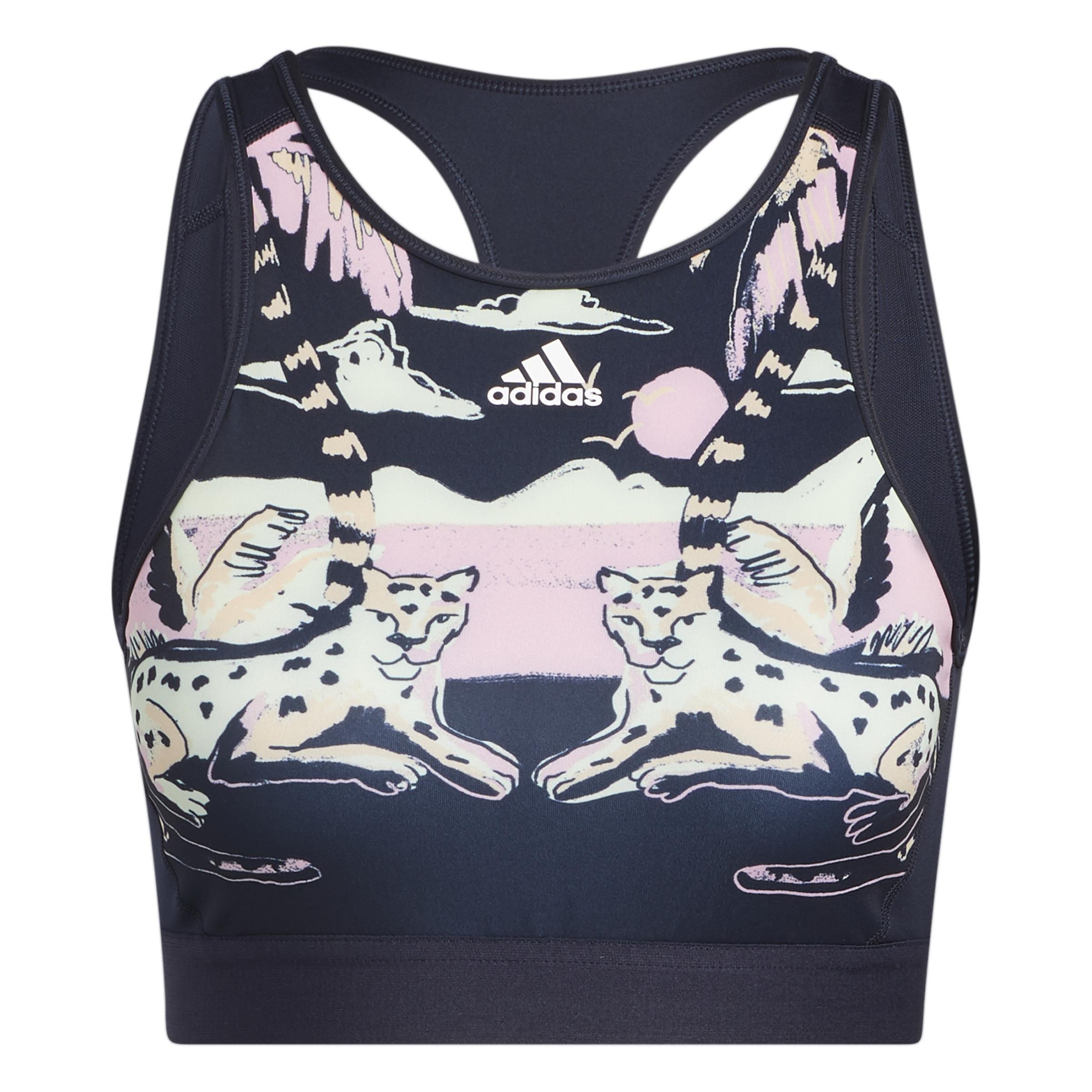 Farm Training Light-Support Bra, Blue, , large image number 2