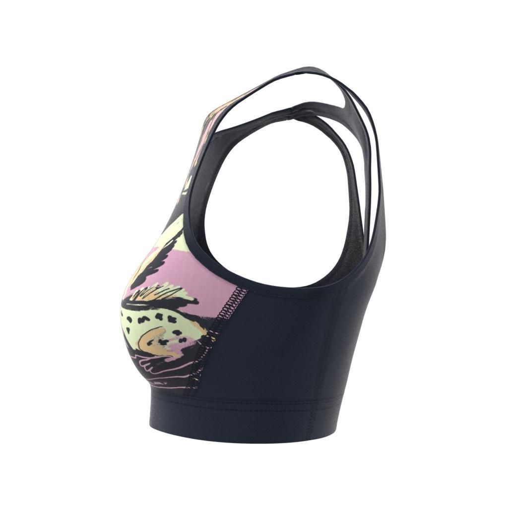 Farm Training Light-Support Bra, Blue, , large image number 13