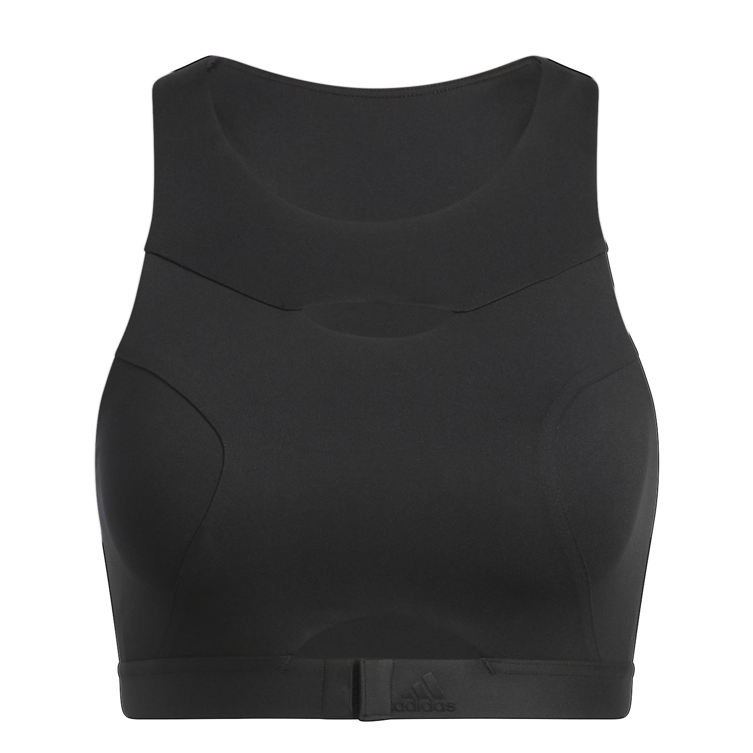 Powerimpact Luxe Training Medium-Support Bra, Black, A901_ONE, large image number 1