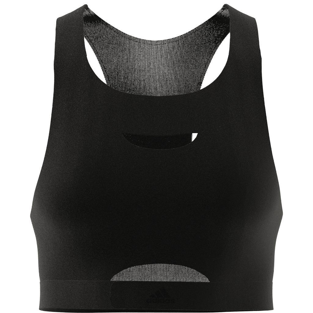 Powerimpact Luxe Training Medium-Support Bra, Black, A901_ONE, large image number 3