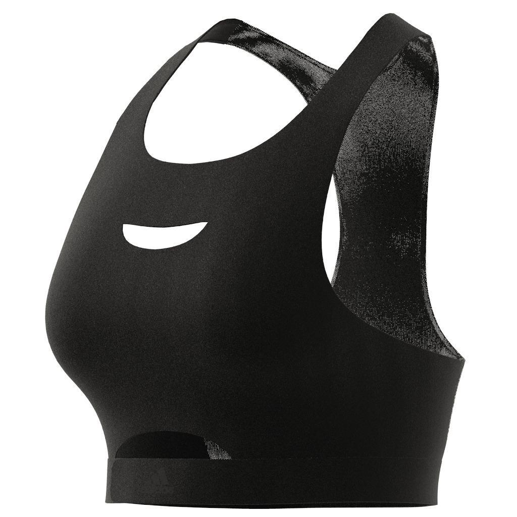 Powerimpact Luxe Training Medium-Support Bra, Black, A901_ONE, large image number 7