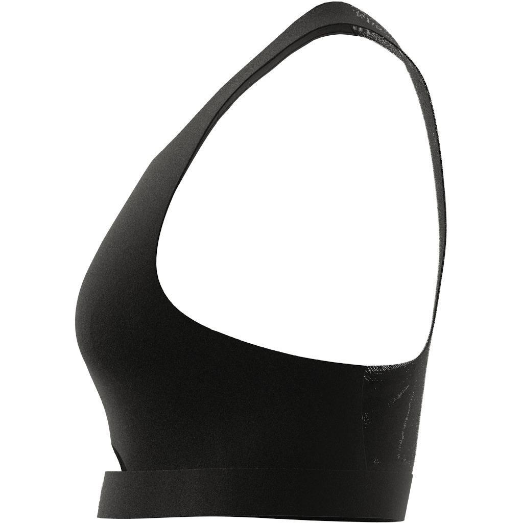 Powerimpact Luxe Training Medium-Support Bra, Black, A901_ONE, large image number 10