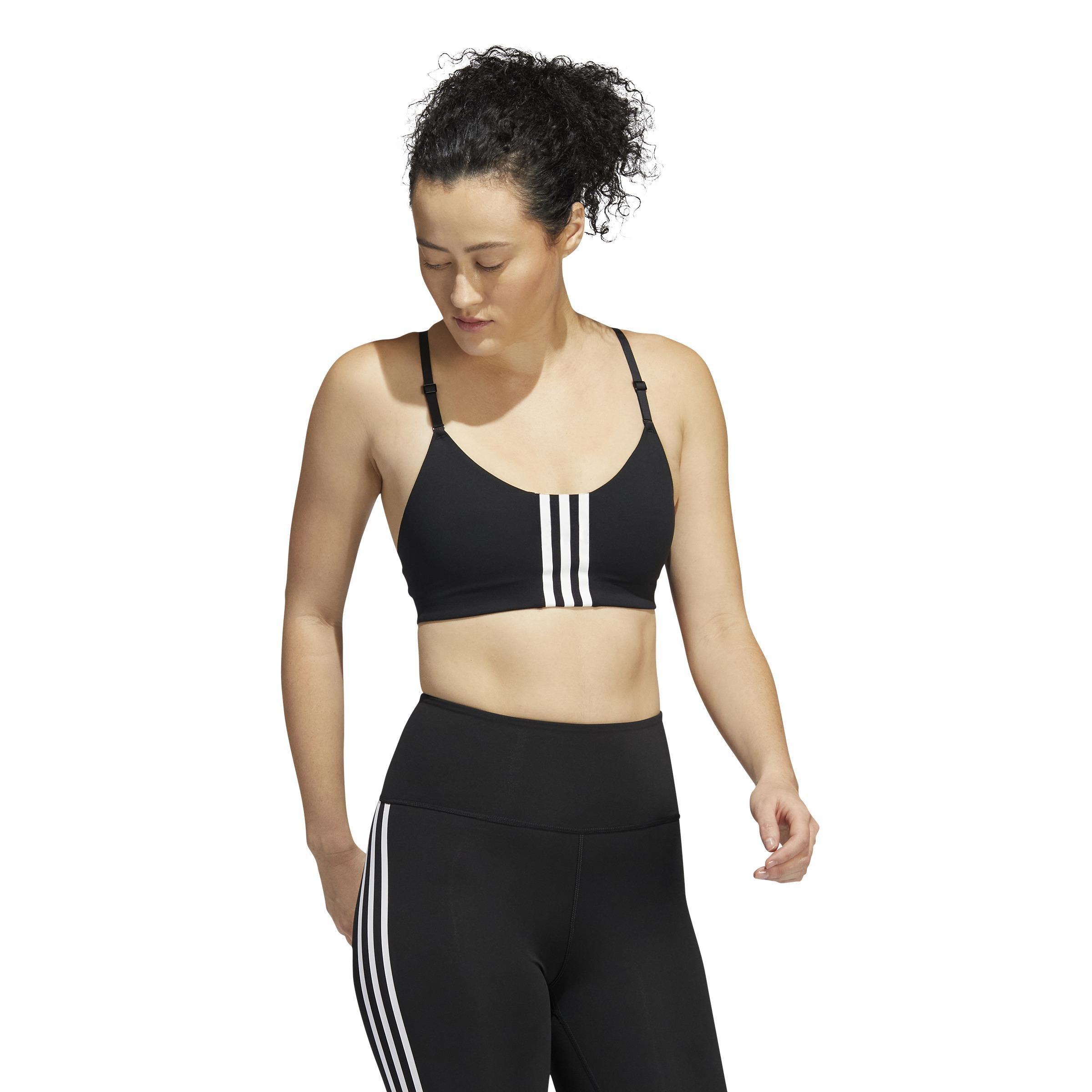 Aeroimpact Training Light-Support Bra, Black, A901_ONE, large image number 7